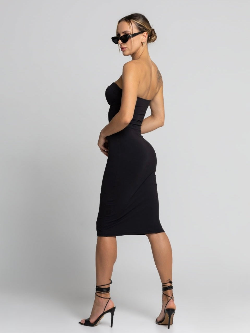 Sukienka midi gorsetowa EVA