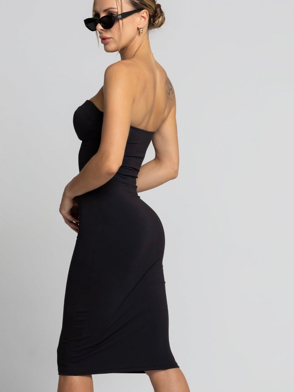 Sukienka midi gorsetowa EVA