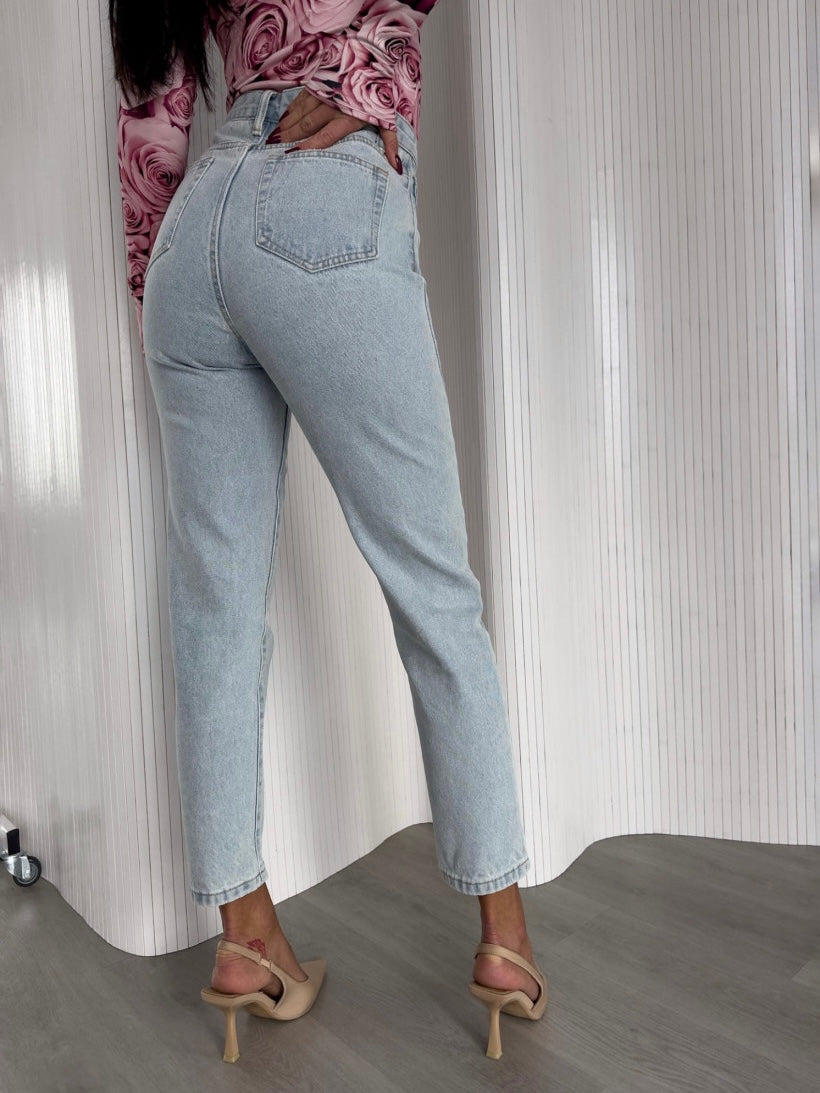 Jeansy MOM FIT